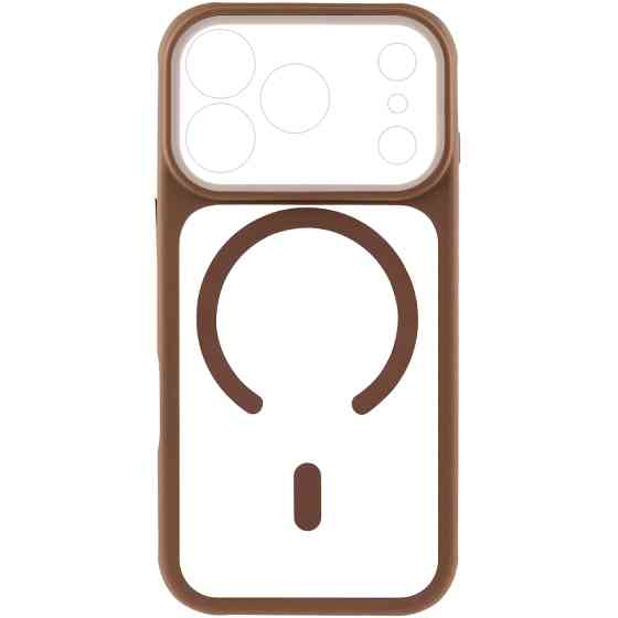 Чехол TPU+PC GETMAN Moon Clear with MagSafe для Apple iPhone 17 Pro Max (6.9") Херсон