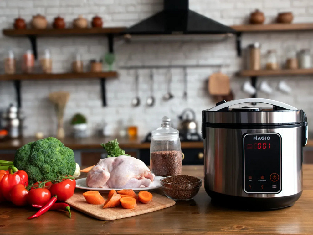 Мультиварка Magio MG-426 900 Вт серебристая Киев - изображение 2