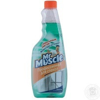 Средство Мистер Мускул для мытья стекол с нашатырным спиртом запаска 500мл Київ - зображення 1