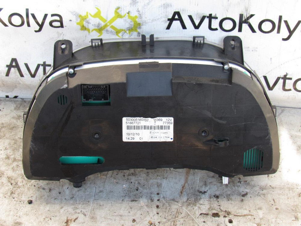 Панель приборов (спидометр) Fiat Doblo 1.3 Multijet 2010-2015 (51867721) Ковель - зображення 3