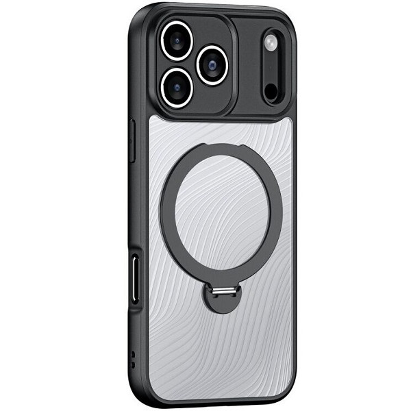 DM Чохол Aimo Mag Series TPU with Magnetic Stand для iPhone 17 Pro Black Харків - зображення 1