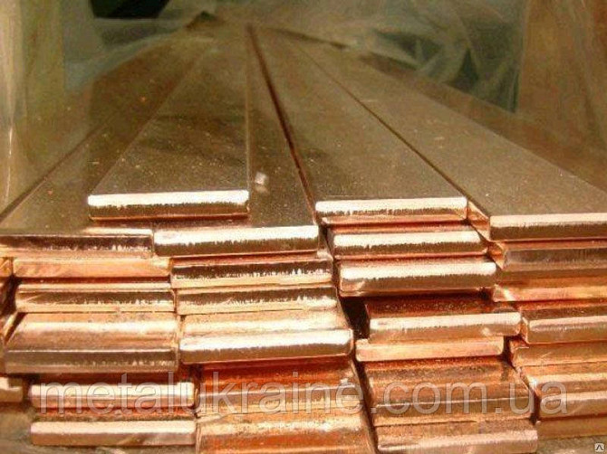 Шина медная  5х100х3000мм М1 М2 Київ - зображення 4