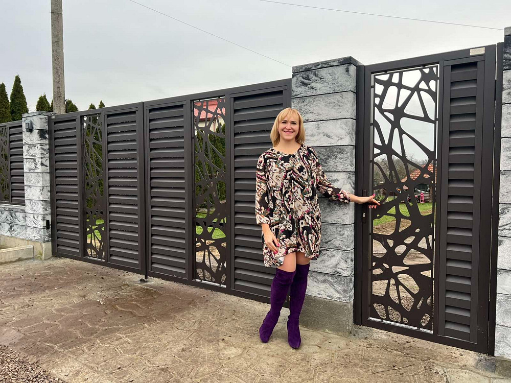 Металева огорожа - паркан від виробника Запорожье - изображение 11