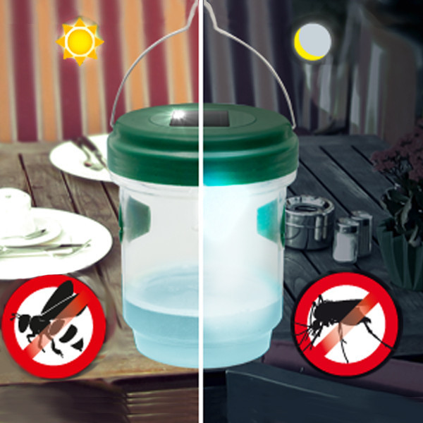 Ловушка для насекомых на солнечной батарее 2 в 1 Одесса - изображение 1