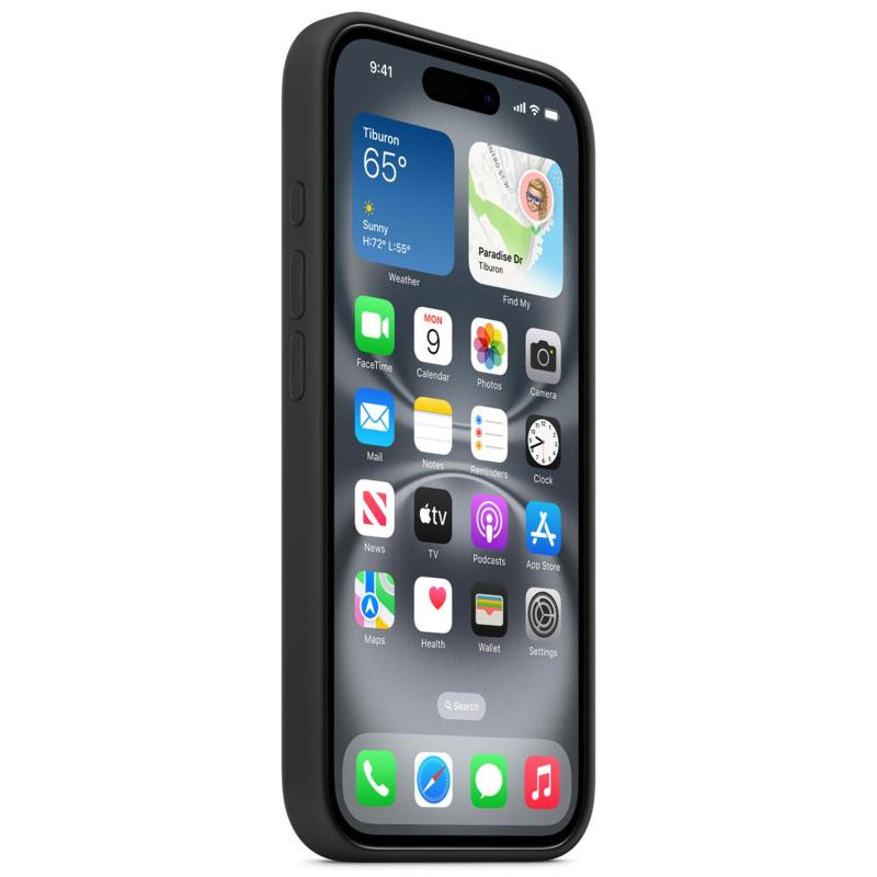 Чехол Silicone case (AAA) with Magsafe and Animation для Apple iPhone 16 Pro (6.3") Херсон - зображення 4