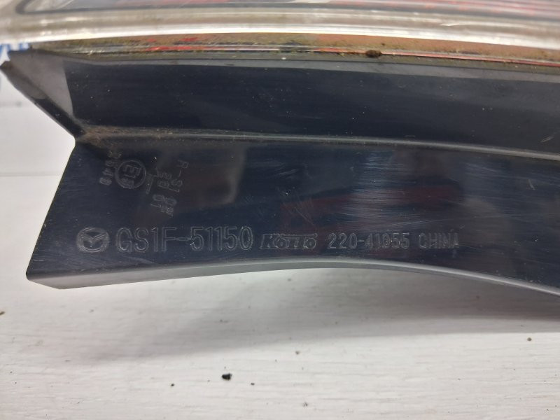 Фонарь задний внешний левый Mazda 6 2007-2013 GS1F51160H (Арт. 60774) Київ - зображення 8