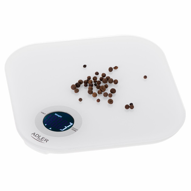 Весы кухонные Adler AD 3180 LCD 10 кг белые Київ - зображення 9