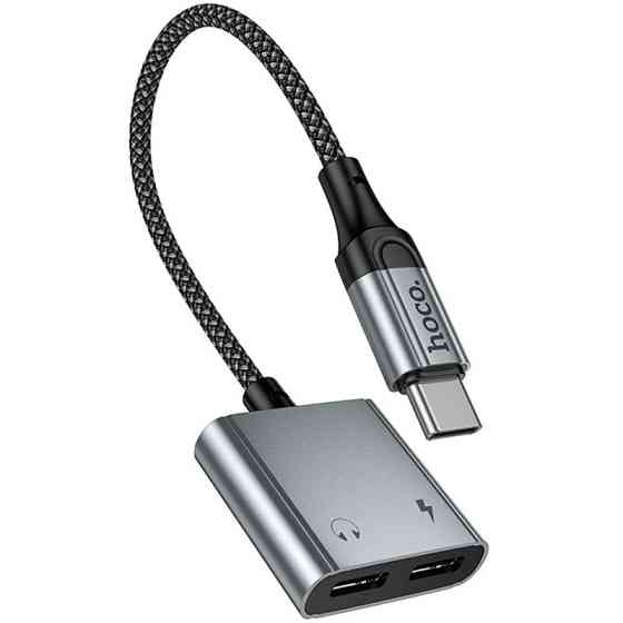 Переходник Hoco UPA34A Type-C to Type-C*2 Херсон