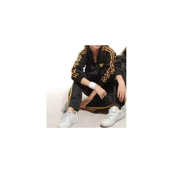 Спортивный костюм adidas оригинал чёрный с золотом Харьков - изображение 4