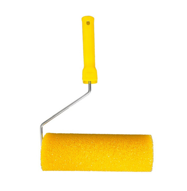 Валик малярный структурный MASTERTOOL Moltopren Decor 80/230 мм Ø 6 мм с ручкой 92-6104 Харків - зображення 1