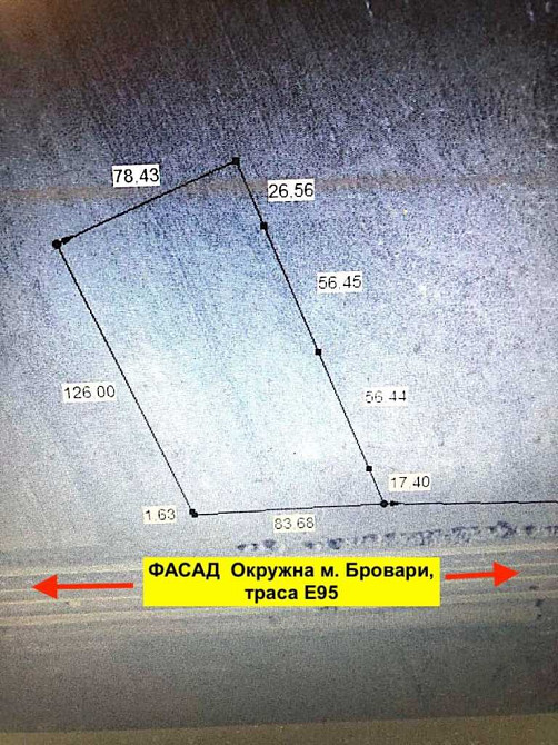 Продаж фасадної ділянки 1,115Га на Окружній міста Бровари Бровари - зображення 2