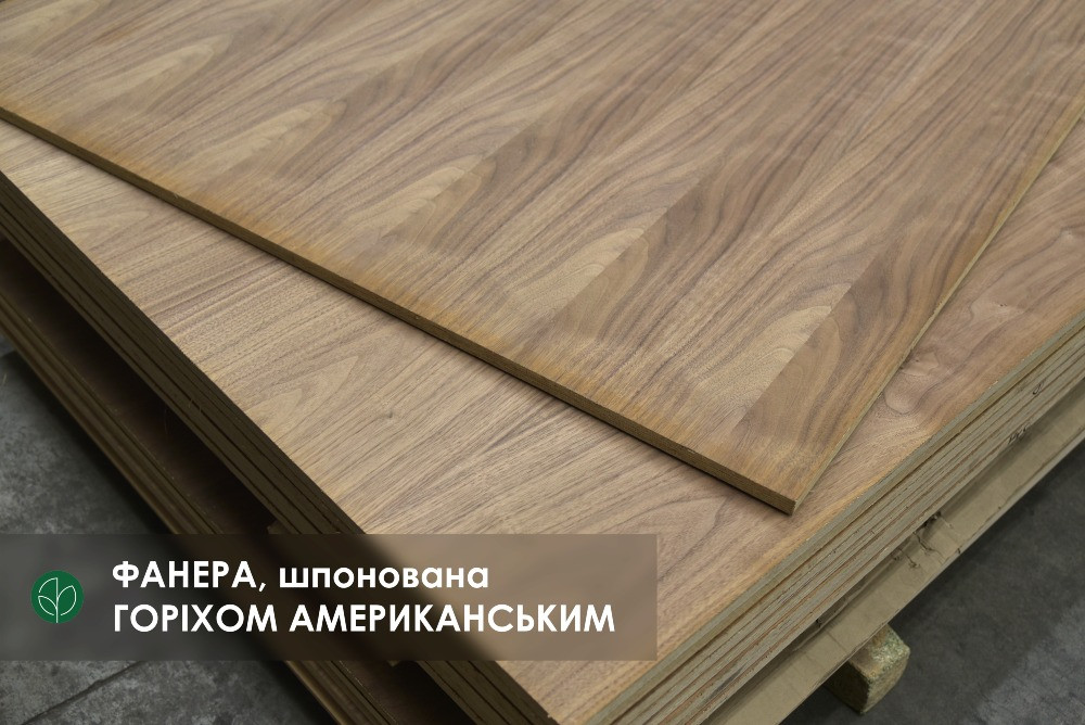 Фанера ФК, ФСФ шпонованна Горіх, Дуб, Ясен (2,5х1,25 м) Киев - изображение 5