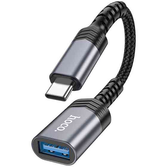 Переходник Hoco UA24 Type-C male to USB female 3.0 Херсон