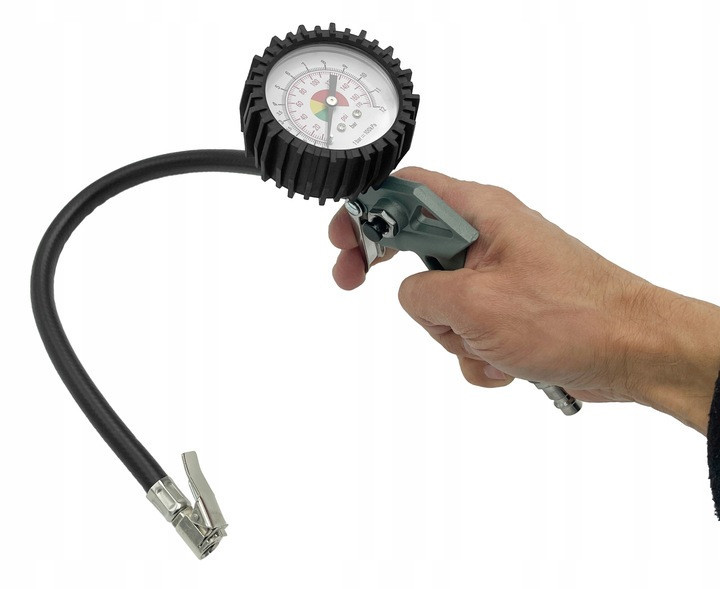 Пистолет для подкачки колес с манометром 12 бар AIRKRAFT STG-08 Харьков - изображение 7