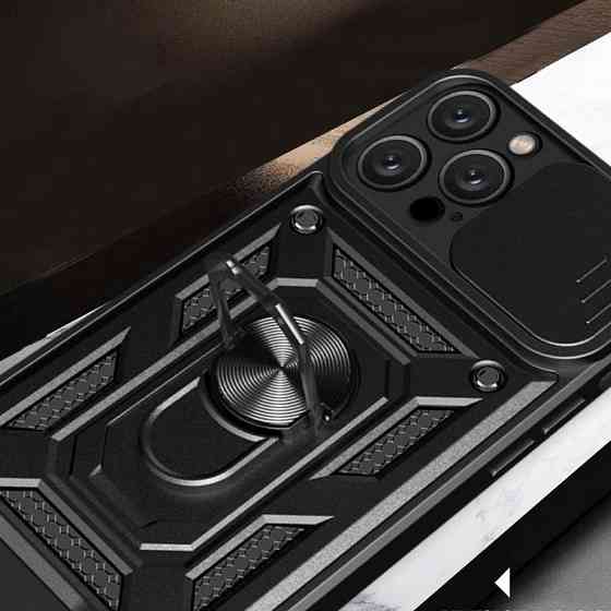 Ударопрочный чехол Camshield Serge Ring для Apple iPhone 13 Pro Max (6.7") Херсон