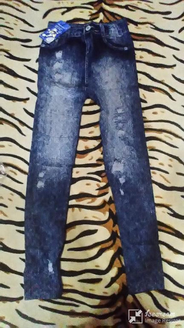 легінси дитячі на дівчаток на махрі " малюк " Київ - зображення 4