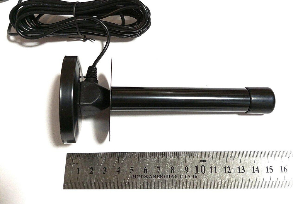 Антенна всенаправленная 460-870 МГц 4-5 дБ, до 30 Вт, на магните Днепр - изображение 5