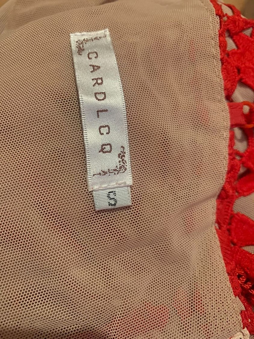 Сукня червоного кольору, мереживо, Self Portrait. Одесса - изображение 5