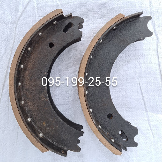 Колодка гальмівна 3ПТС-12. Колодка гальмівна 1ПТС-9, ПИМ-40, НТС-5 Днепр - изображение 1