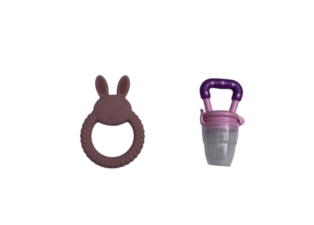 Детский силиконовый набор посуды для кормления розовый 12 предметов Киев - изображение 7