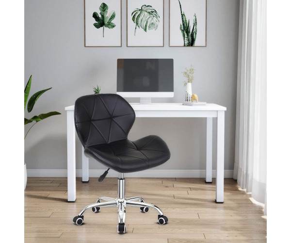 Крісло Стар Нью на колесах чорне Дніпро - зображення 5