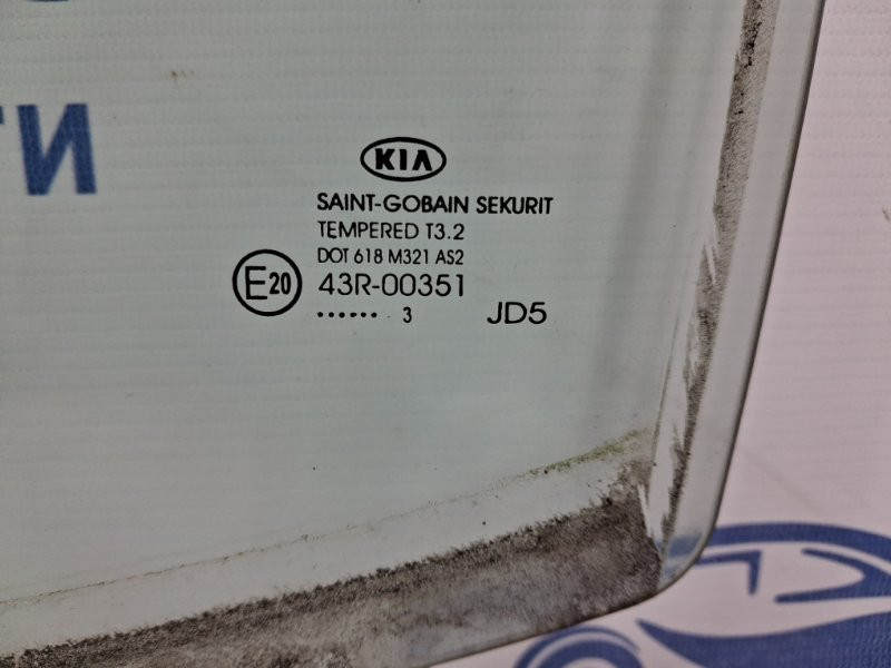 Стекло двери заднее левое Kia Ceed JD 1.6 DIESEL D4FB 2012 (б/у) Киев - изображение 3
