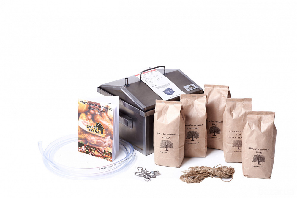 Коптилка горячего копчения Smoke House S с сумкой Харків - зображення 5