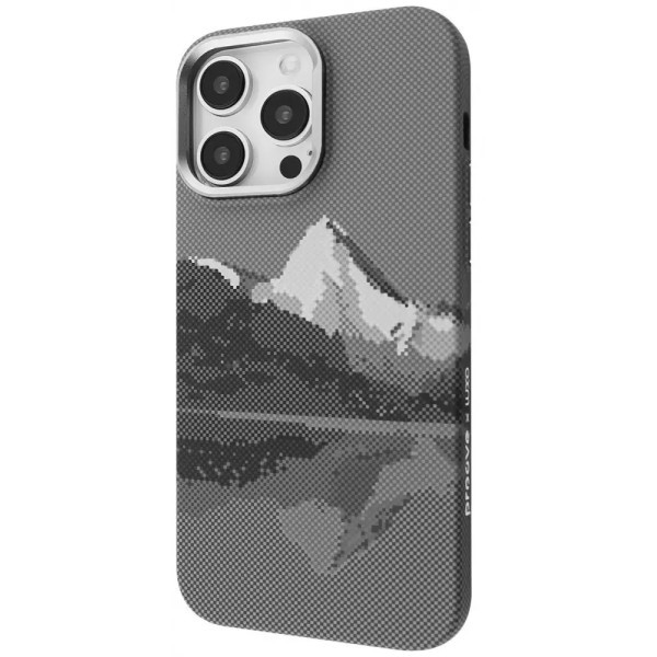 Чохол Proove Gleam Case with Magnetic Ring для iPhone 15 Pro Max Silver Peak (Код товару:42304) Харків - зображення 1