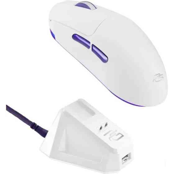 Мишка Proove Gaming Superfight Wireless with charging dock White/Purple (WMSW00122002) Харків