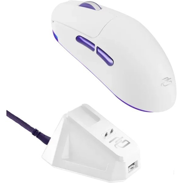 Мишка Proove Gaming Superfight Wireless with charging dock White/Purple (WMSW00122002) Харків - зображення 3