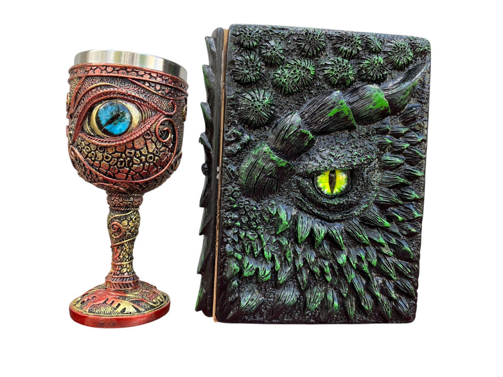 Подарочный набор Бокал 3 Глаз и Блокнот 3 «Око Лесного Дракона» (код 00658) Київ - зображення 1