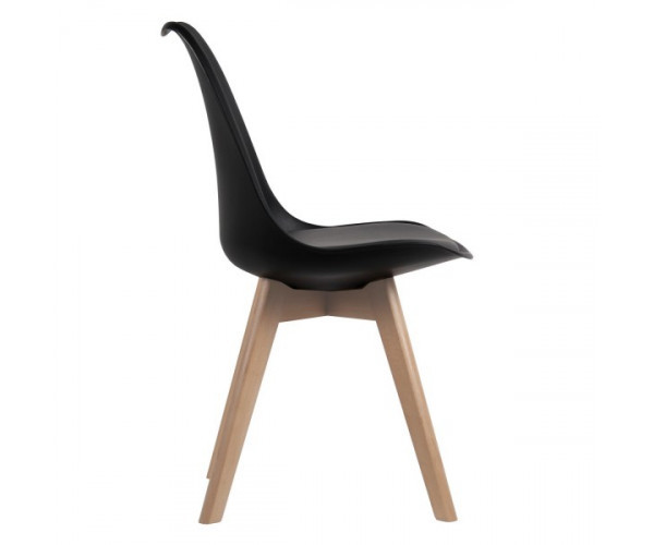 Стілець Тор м'який обідній чорний Днепр - изображение 4