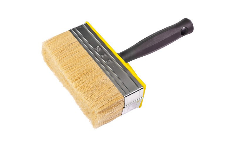 Макловица MASTERTOOL 150х50х45 мм натуральная щетина с пластиковой ручкой 91-9615 Харків - зображення 1