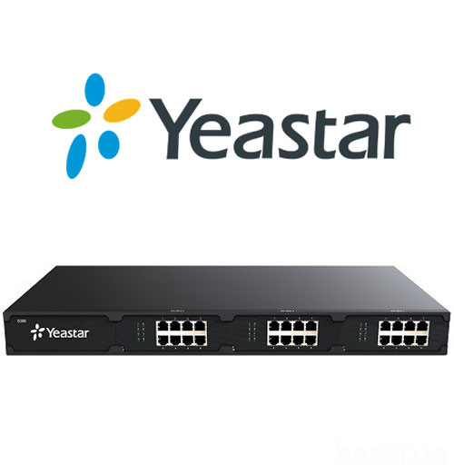 Yeastar S100, ip атс, 100 sip, модульне розширення: 16 FXO/FXS, 8 GSM, 2 E1/T1 Київ - зображення 4