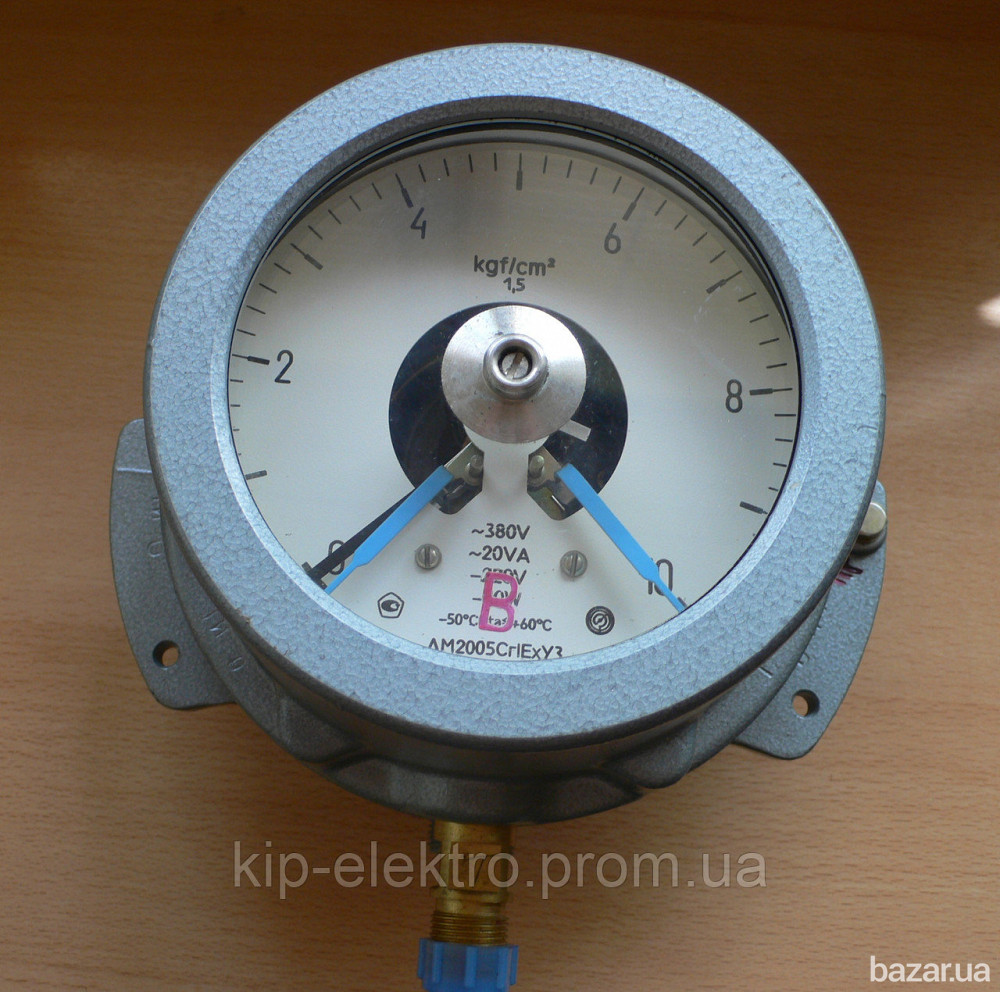 Манометр электроконтактный, взрывозащищенный ДМ2005Сг1Ех (ДМ-2005Сг1Ех, ДМ 2005Сг1Ех, ДМ2005-Сг1Ех) Киев - изображение 1