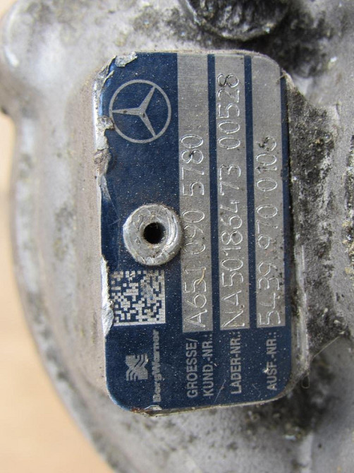 Турбина Mercedes Sprinter 2.2 Bi turbo 2011-2019 (A6510905780) Ковель - зображення 7
