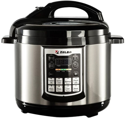 Мультиварка-скороварка ZELBA DPC-905.10 900 Вт серебристая Київ - зображення 1