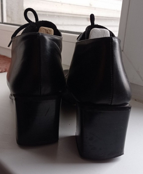 Туфли ботинки ботильоны демисезон утеплённые Кожа Италия р. 40 Київ - зображення 2