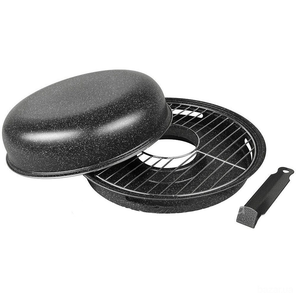 Сковорода гриль-газ Benson 32,5 см Одеса - зображення 4