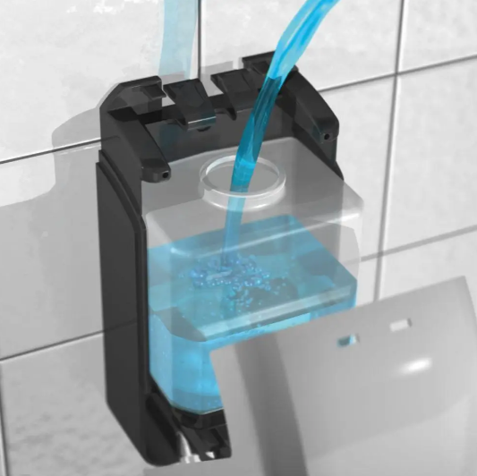 Дозатор мыла (пена) JVD CLEANLINE Белый Київ