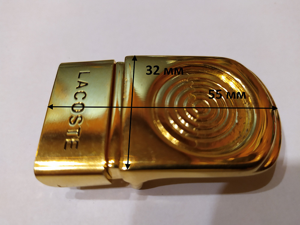 Оригінальна ретро пряжка для ремня LACOSTE Самбор - изображение 8