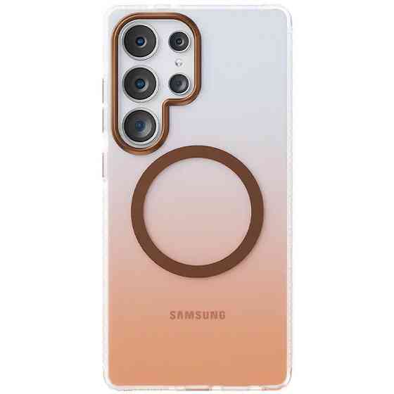 Чехол TPU+PC Phantom with MagSafe для Samsung Galaxy S25 Ultra Херсон