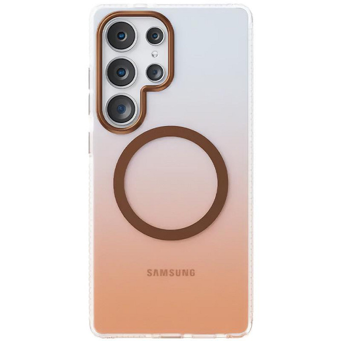 Чехол TPU+PC Phantom with MagSafe для Samsung Galaxy S25 Ultra Херсон - изображение 2
