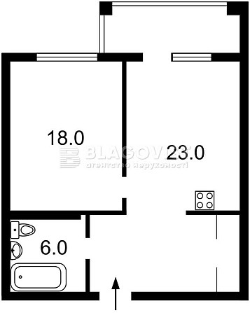 долгосрочная аренда 2-к квартира Киев, Печерский, 1300 $/мес. Київ - зображення 8