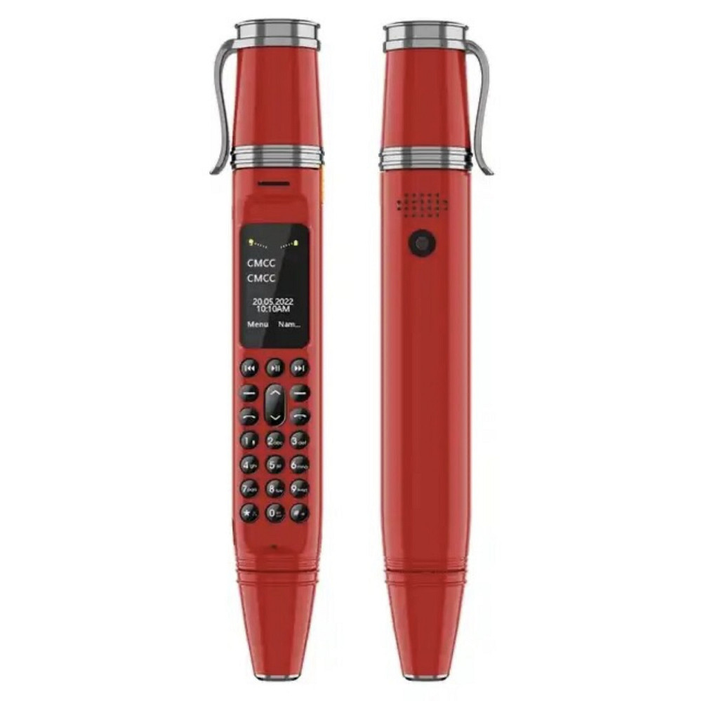Мини мобильный телефон ручка 111 2 Красный Київ - зображення 1