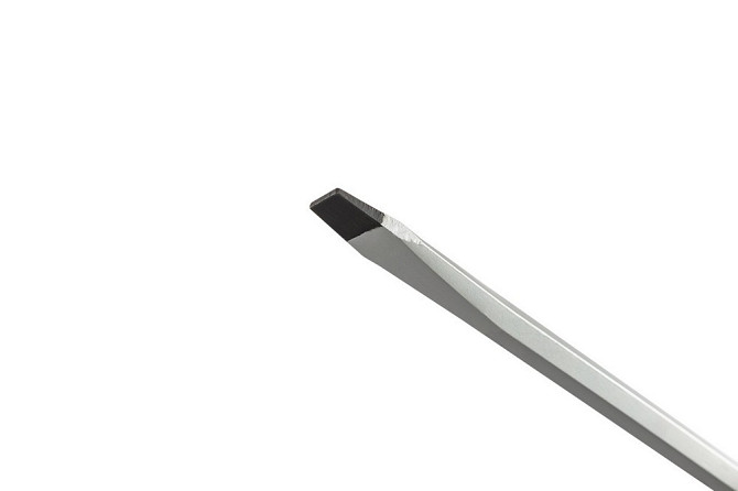 Отвёртка ударная шлицевая магнитная MASTERTOOL EXTERNAL HEX SL6х100 мм ручка с TPR покрытием 49-6610 Харків - зображення 3