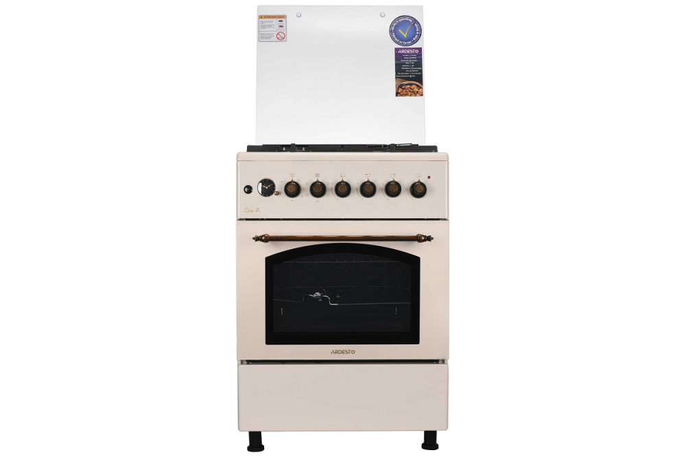 Плита комбінована Ardesto FSCF-C607CR 53 л бежева Київ - зображення 1
