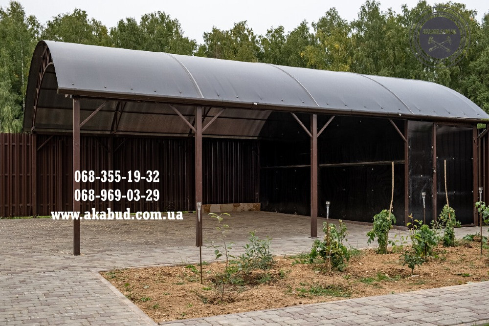 Навесы для авто и современные гаражи под ключ в Кривом Роге Кривий Ріг - зображення 5