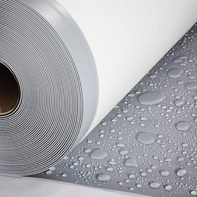 Покрівельна Sikaplan® SGK 1,2 light grey – Кеширована ПВХ-мембрана із суцільною приклейкою Вишнёвое - изображение 1