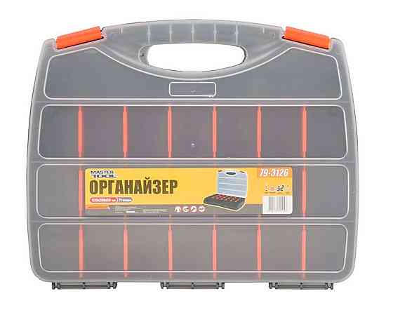 Органайзер MASTERTOOL с ручкой 12.5" 320х260х50 мм 21 секция 79-3126 Харків